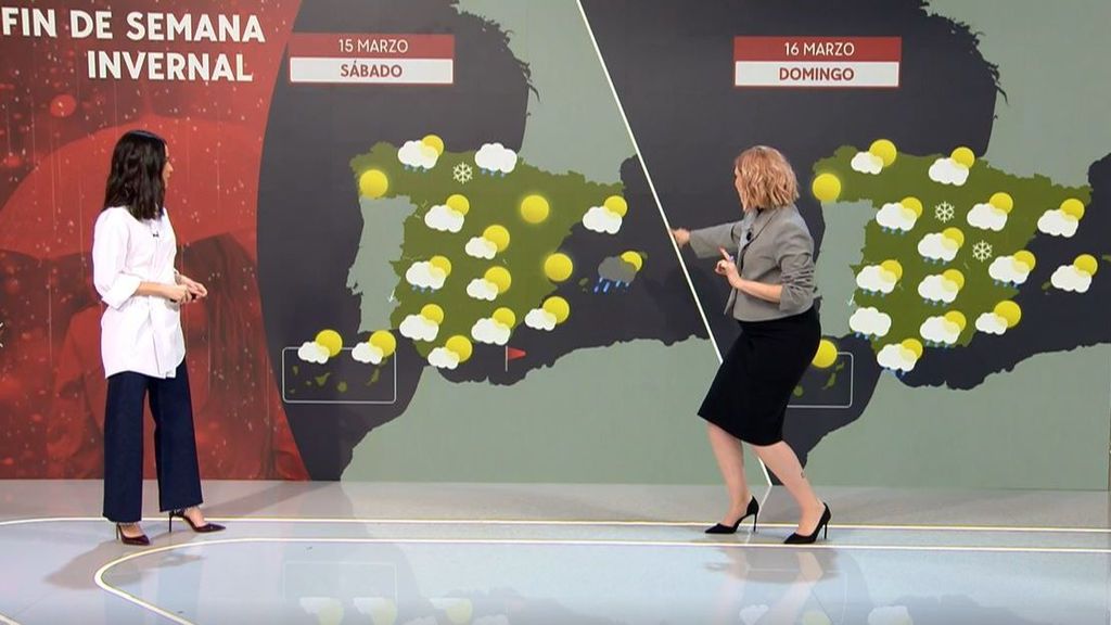 El tiempo de este fin de semana