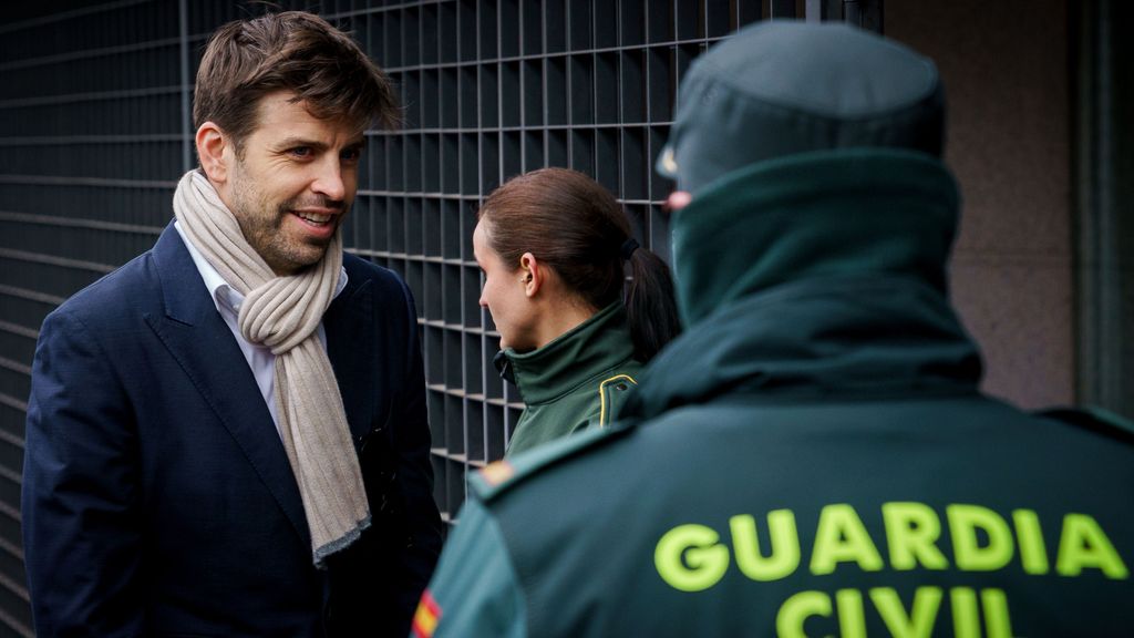 Gerard Piqué se rompe durante la declaración ante la jueza por el contrato de la Supercopa