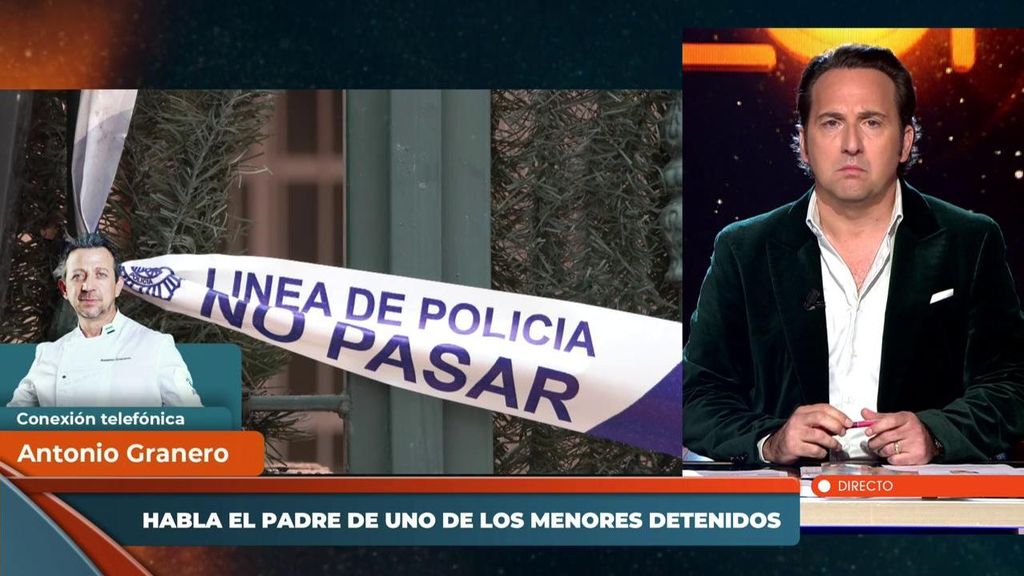 Iker Jiménez entrevista a Antonio Granero, padre del menor detenido