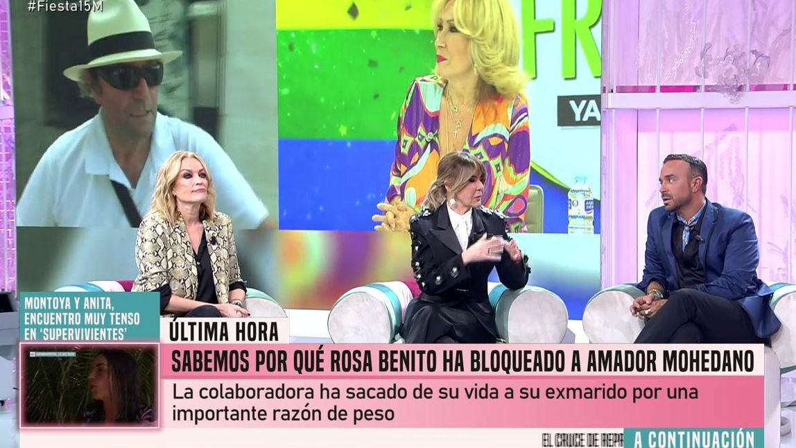 Marisa sabe el motivo del bloque de Rosa a Amador