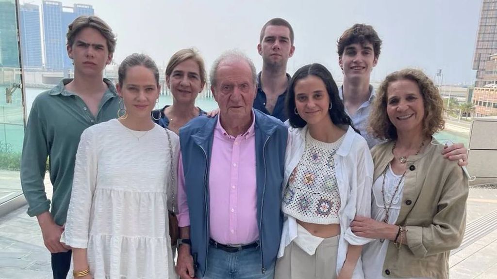 Nietos del rey emérito