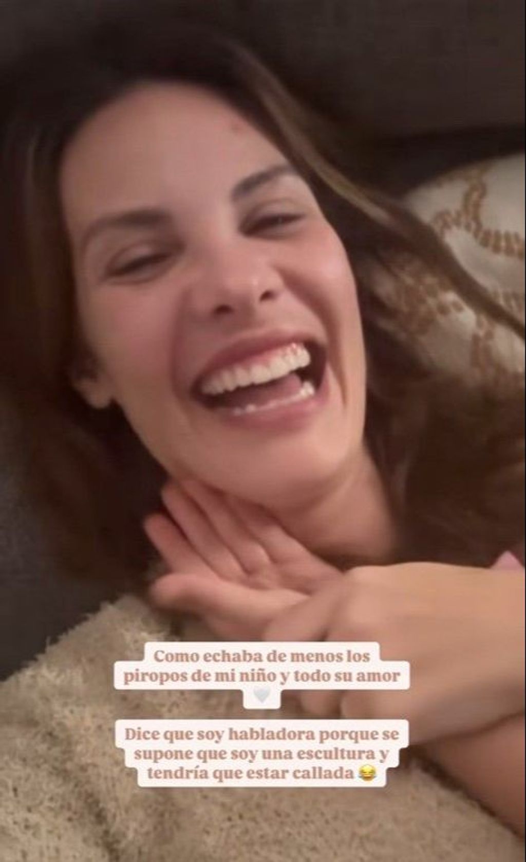 El reencuentro de Jessica Bueno con sus hijos