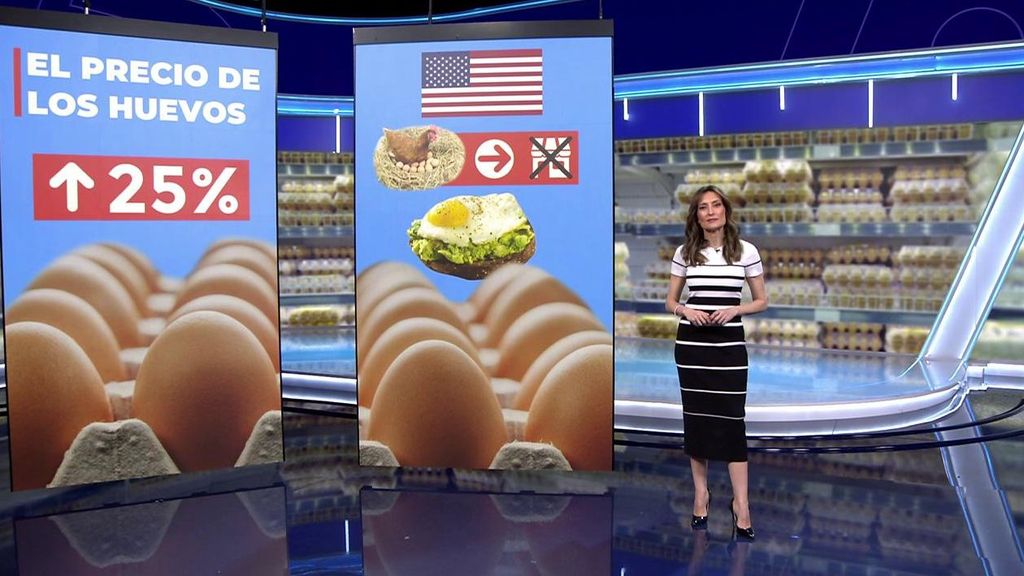 El precio del huevo aumenta un 25%: la crisis de la gripe aviar estadounidense preocupa en Europa