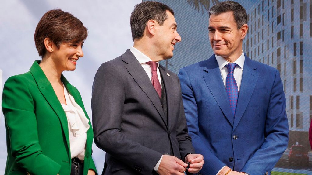 Pedro Sánchez y Juanma Moreno, juntos frente a los problemas de vivienda en Andalucía