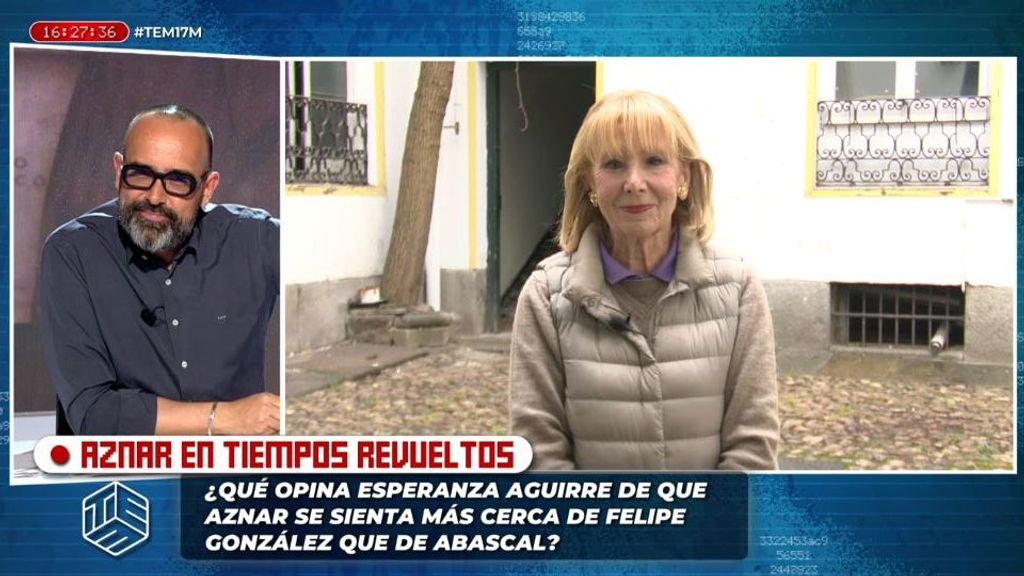 Esperanza Aguirre, sobre que la propuesta de Sumar para "disuadir a los infractores más ricos": "Todo lo que dice esta señora me parece horrible"