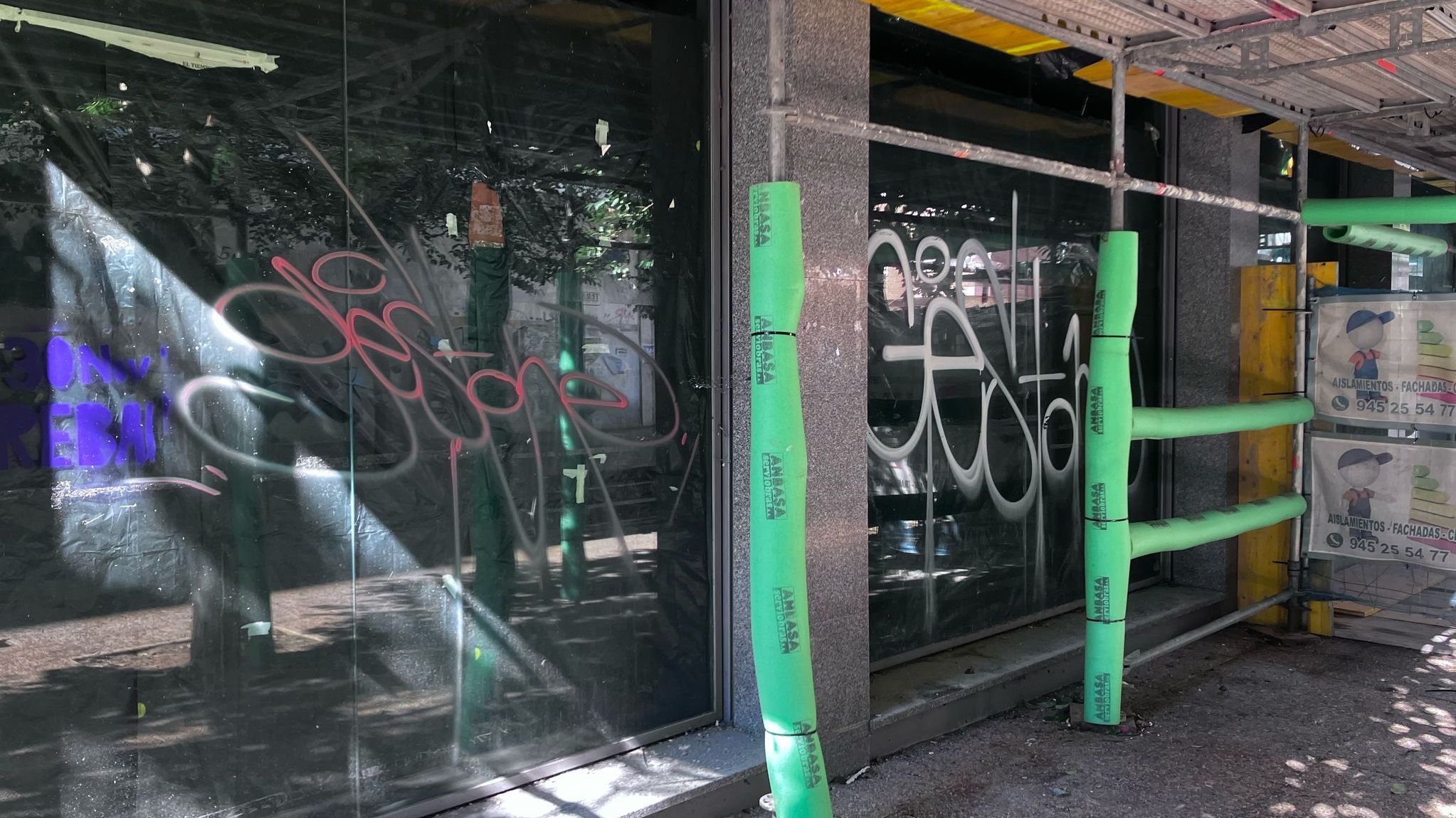 La lonja sirvió durante muchos años de sucursal bancaria