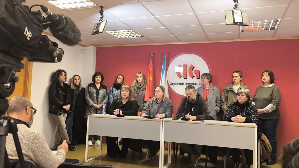 Rueda de prensa de CIG-Servizos