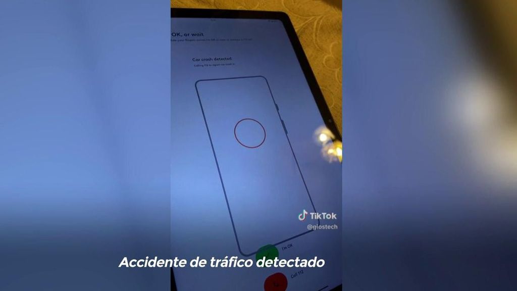 ¿Cómo funciona la alerta automática de los móviles al 112 en caso de accidente de tráfico?