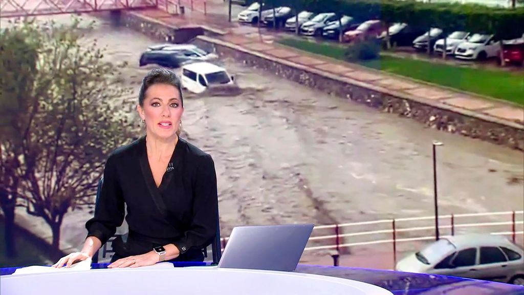 Con Ángeles Blanco Informativos Telecinco 2025 Mediodía 18/03/2025