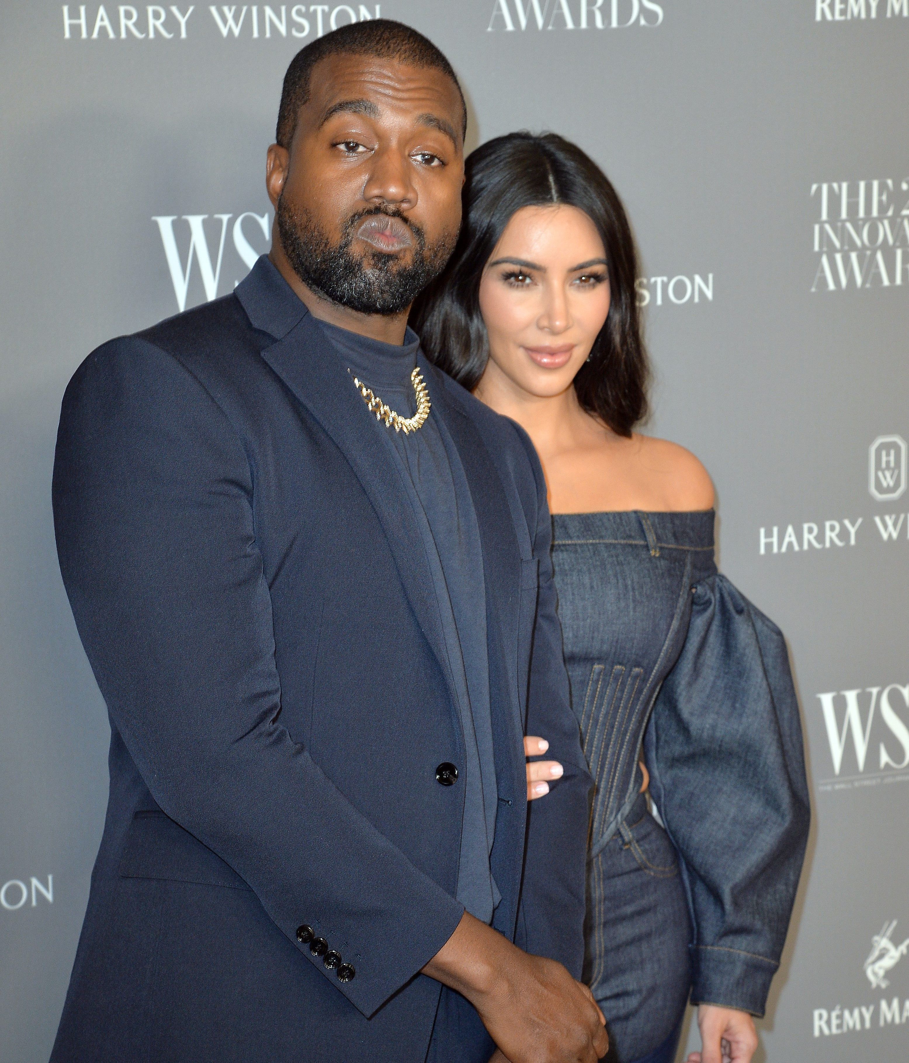 Kim Kardashian y Kanye West en una imagen de archivo.