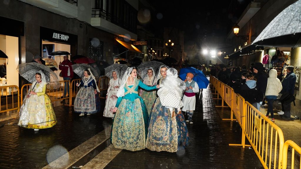 Las fallas, pasadas por agua por la borrasca Laurence: pueden ser las fiestas más lluviosas desde que hay registros