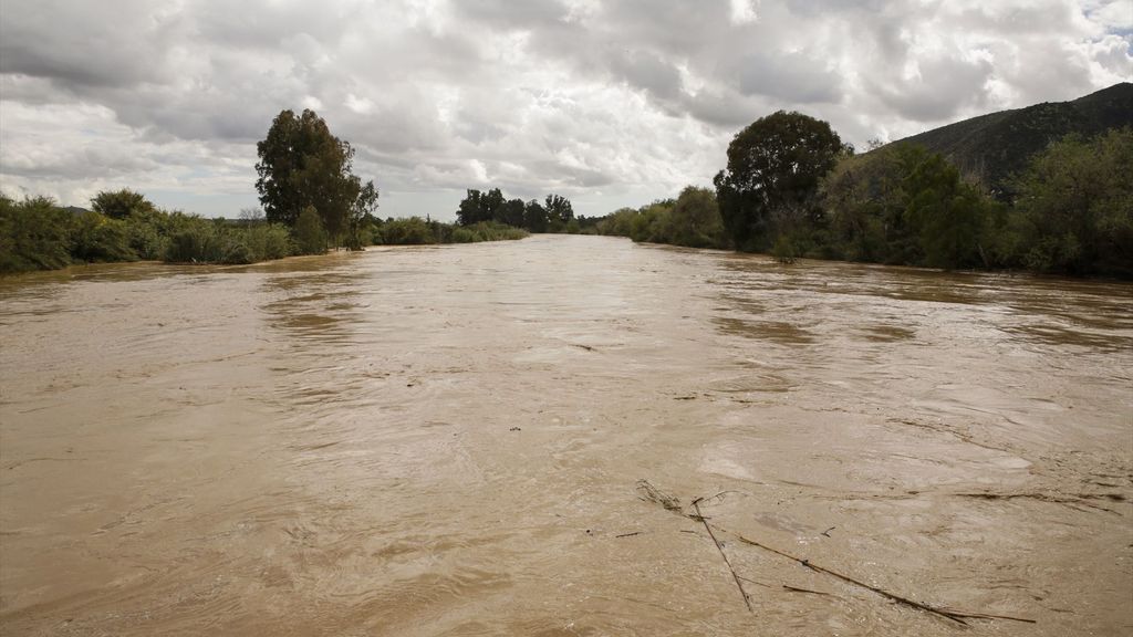 Laurence azota al sur y al este del país: Málaga, Córdoba y Murcia se llevan la peor parte de las lluvias