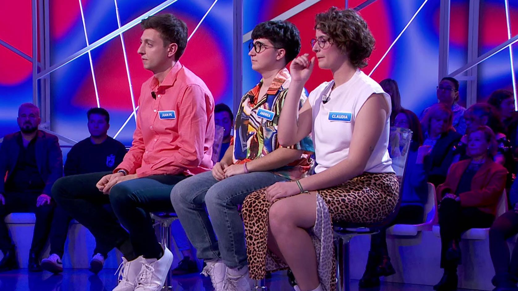 'Los Matemáticos' durante el programa