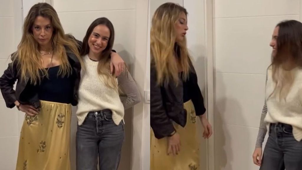 Reacción de Belén Écija al saber que tiene que cambiarse el outfit con su amiga