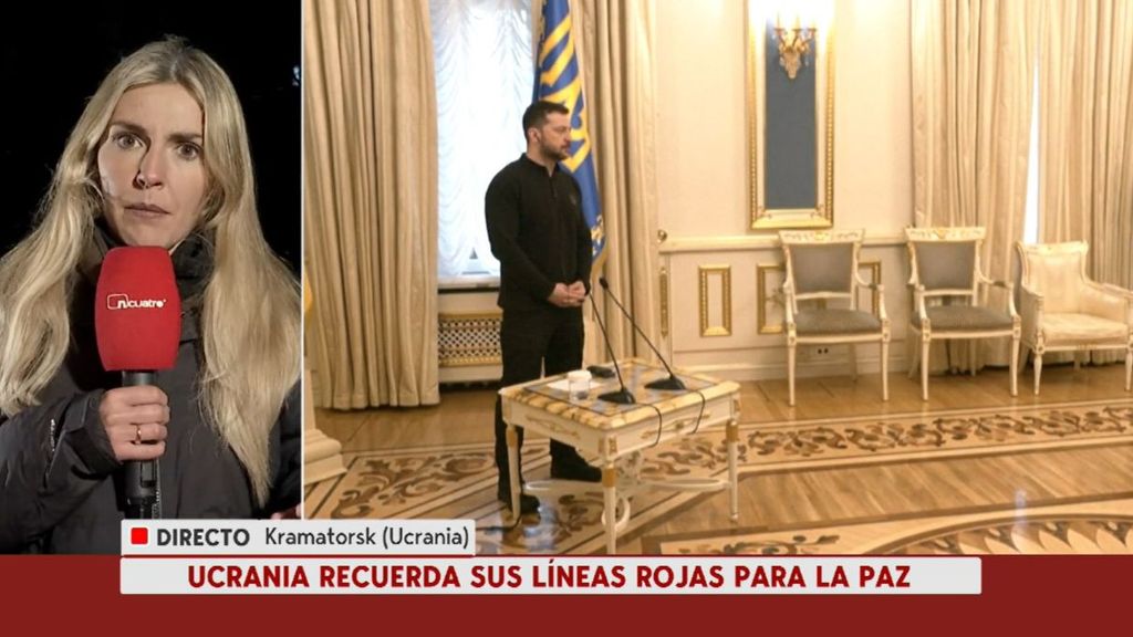 Ucrania recuerda sus "líneas rojas" para la paz