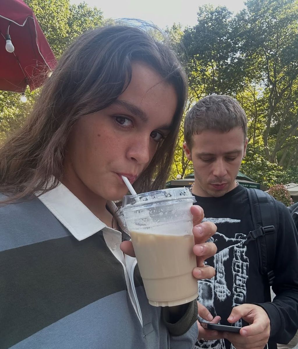 Amaia Romero y Daniel 2000, en un 'selfie' de la cantante
