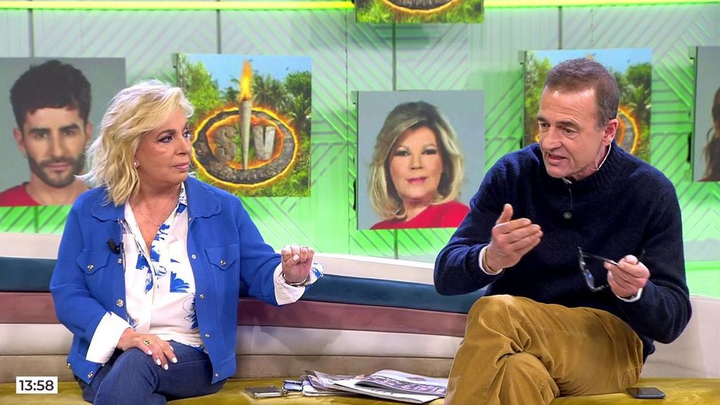 Carmen Borrego se enfrenta a Alessandro Lequio por Terelu Campos: "Juzgarla por su enfermedad me parece feo y más viniendo de ti"