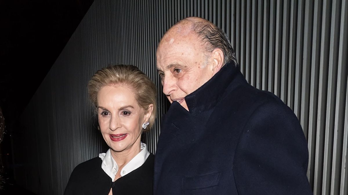 Carolina Herrera y Reinaldo Herrera