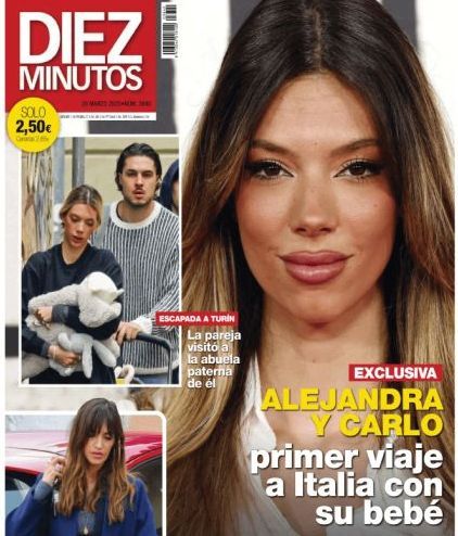 Diez Minutos publica imágenes del viaje de la pareja en su último número