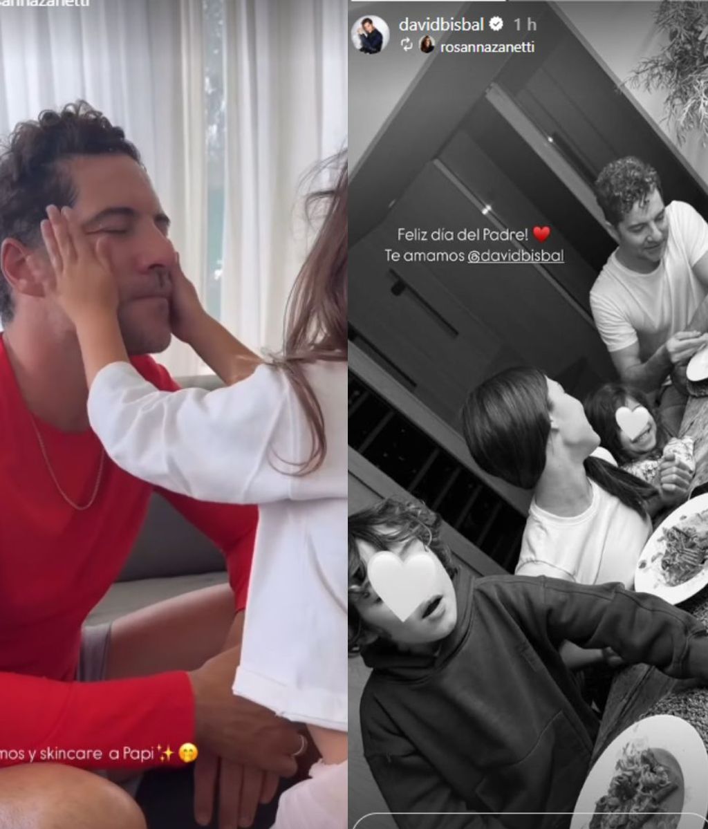 El momento de David Bisbal con sus hijos