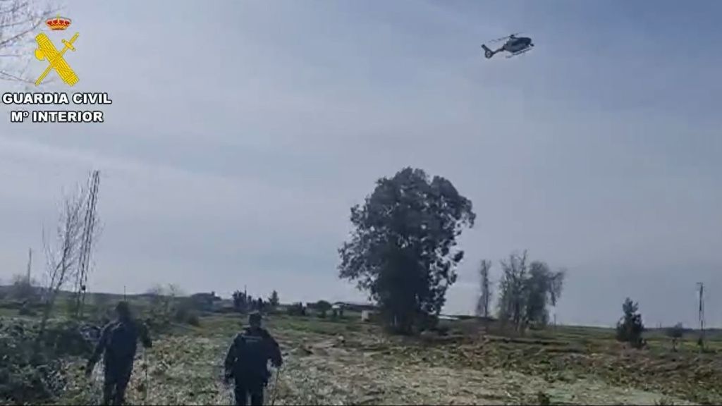 Encuentran el cadáver del desaparecido en Añora, Córdoba, en el margen de un cauce en Dos Torres