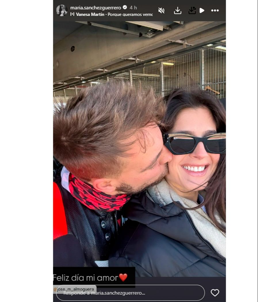 María Sánchez 'La Jerezana' ha felicitado a José María Almoguera por el Día del Padre