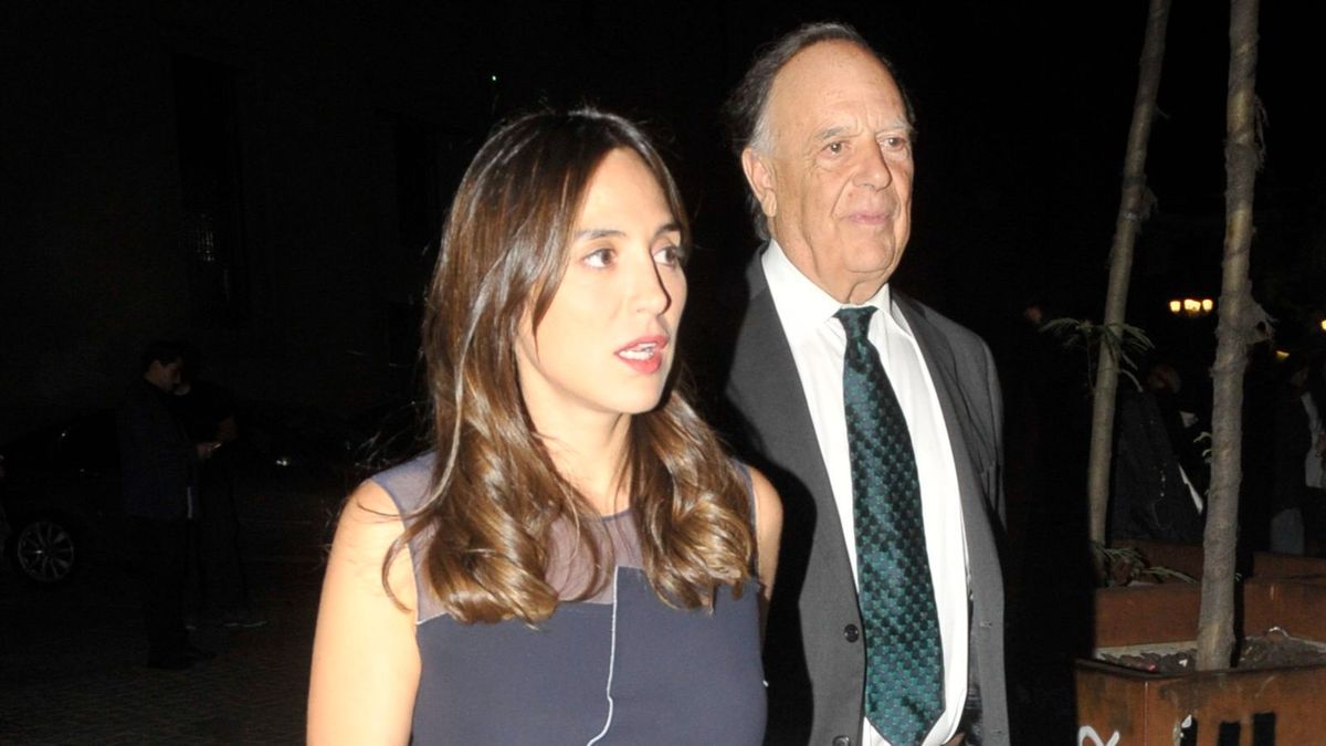 Tamara Falcó y su padre, Carlos Falcó, en una imagen de archivo.
