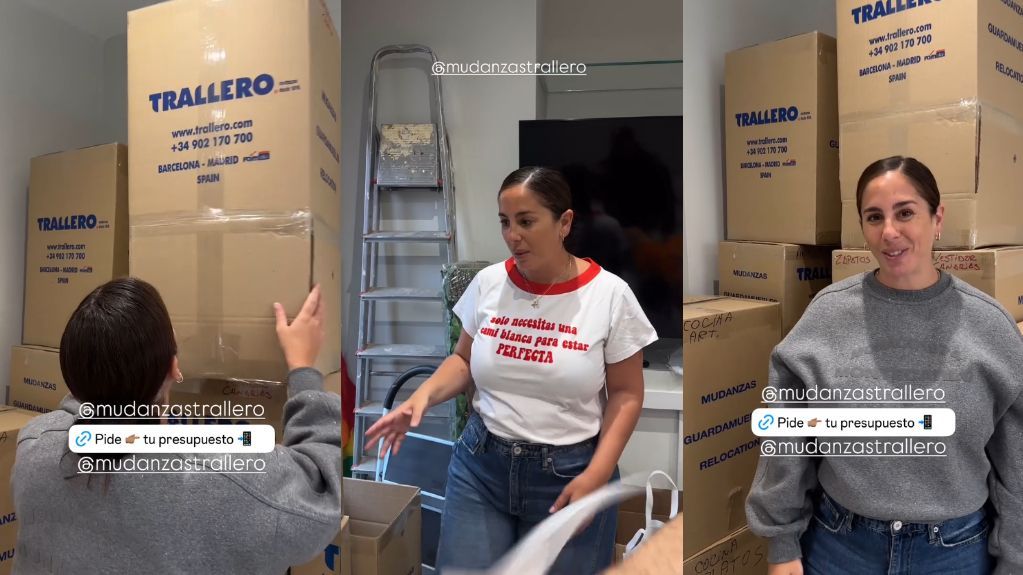 Anabel Pantoja, emocionada al dejar su casa de Madrid
