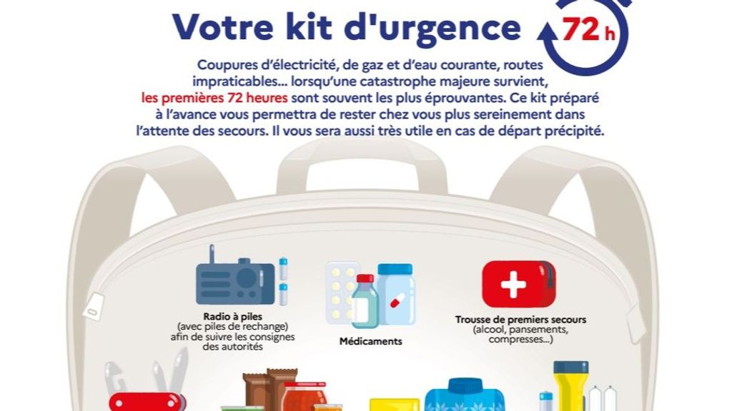 El gobierno ha recomendado que cada familia tenga un kit de supervivencia