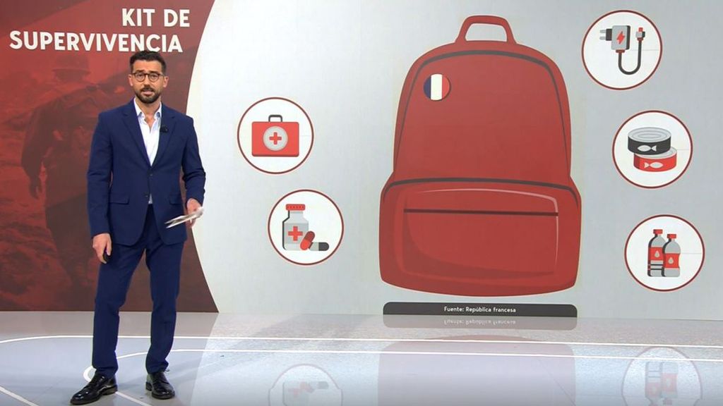 El kit de superviviencia que propone Francia