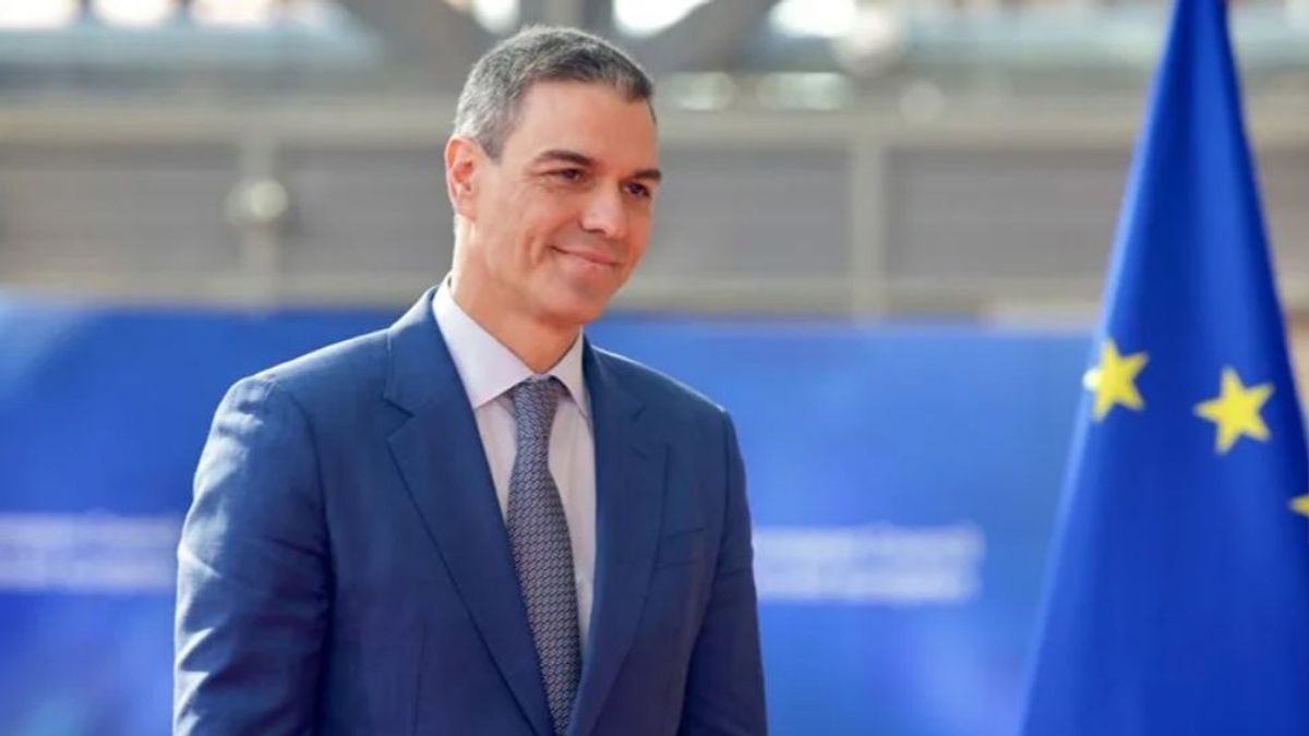 El presidente del Gobierno, Pedro Sánchez, en Bruselas.