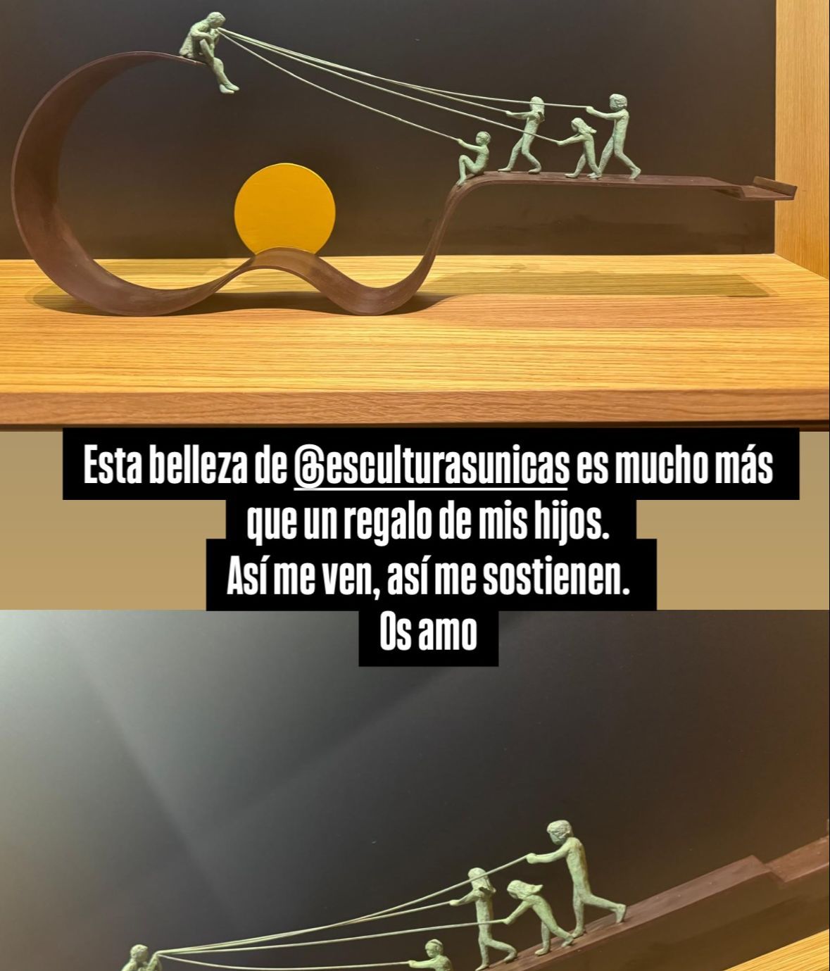 El regalo que Alejandro Sanz ha recibido de sus hijos