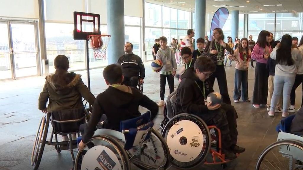 Deporte adaptado en los colegios de A Coruña