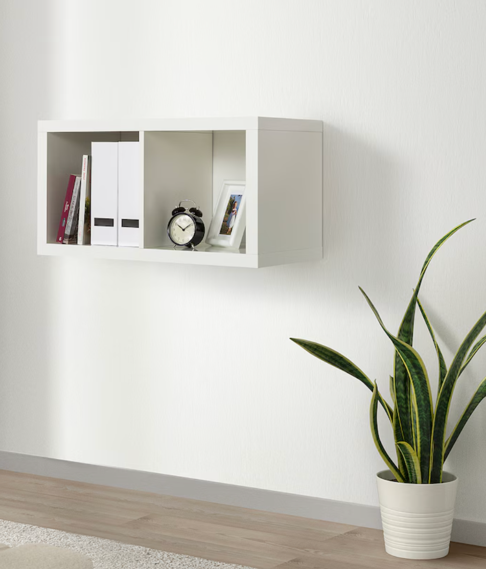 Estantería modular de pared