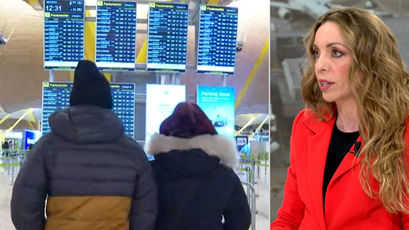 La normalización de vuelos anulados o retrasados en España por el cierre de Heathrow llevará unos días