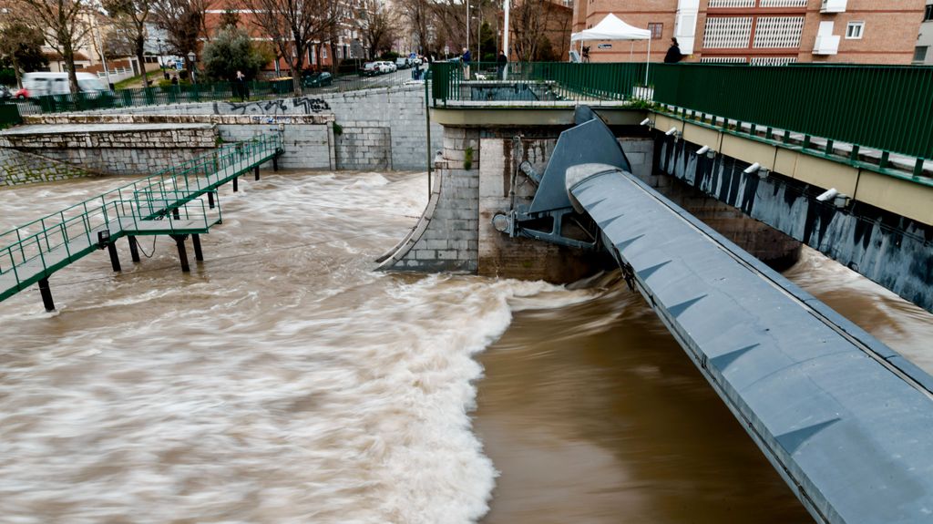 La red de tanques de tormentas de Madrid, clave para evitar inundaciones en el marzo más lluvioso de su historia