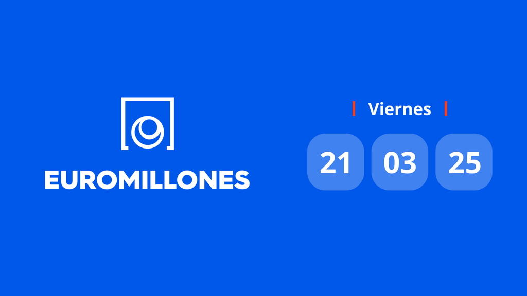 Resultado Euromillones: comprobar número premiado hoy viernes 21 de marzo de 2025