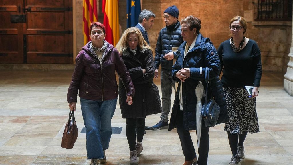 Reunión de Mazón con familiares de vícitmas de la DANA
