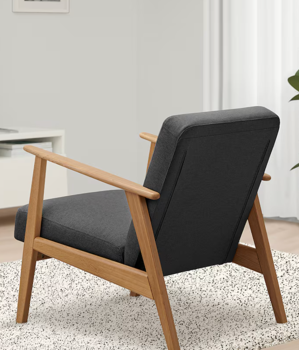 Sillón de aire retro