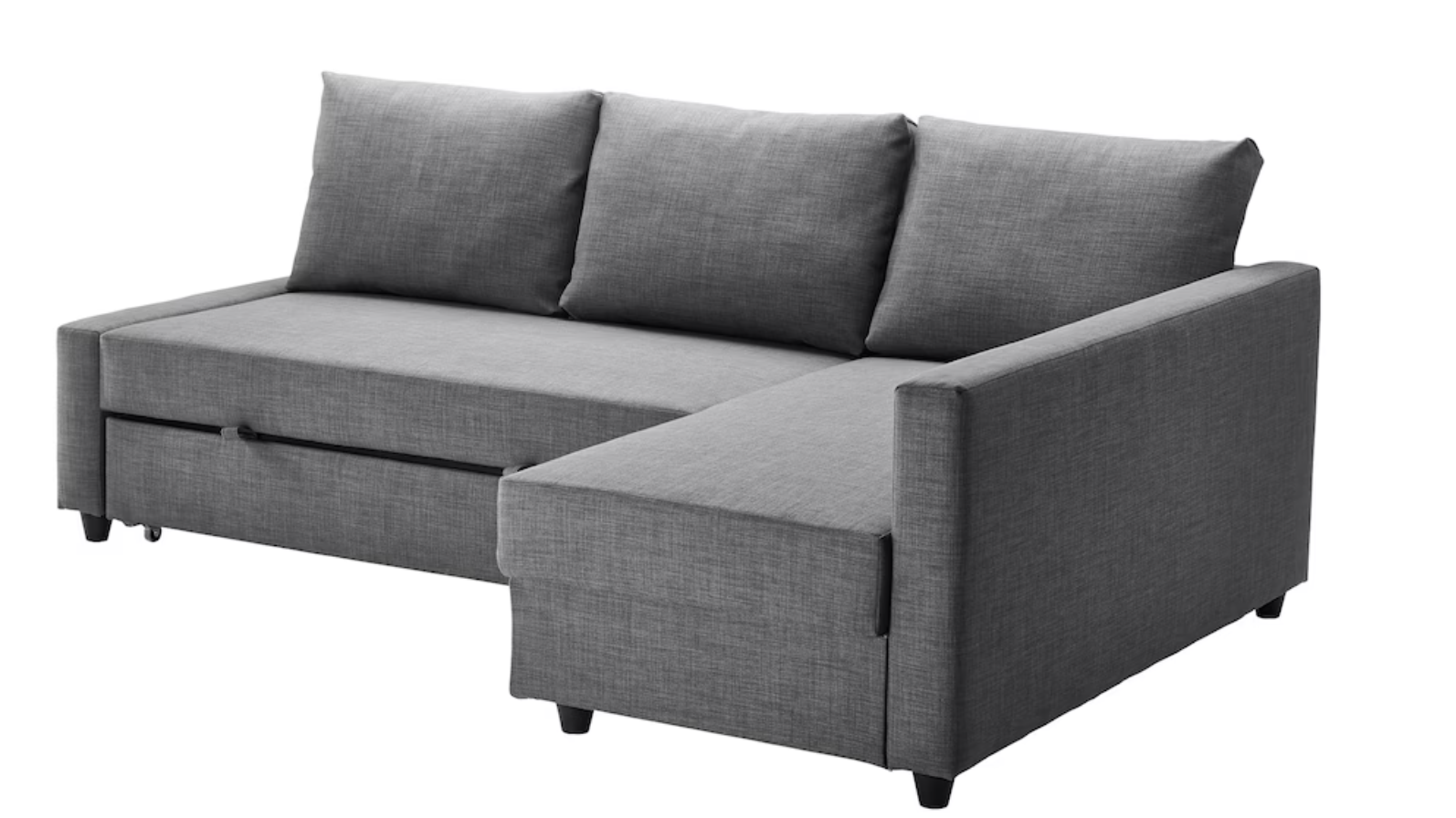 Sofá con chaise longue y espacio de almacenamiento