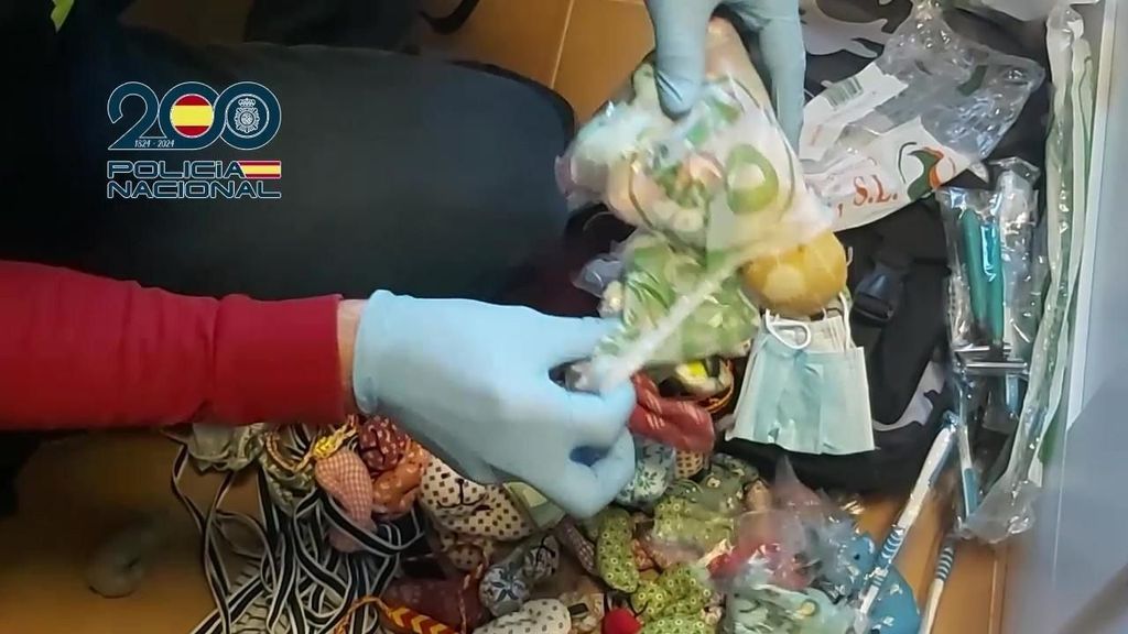 Desmantelado en Cáceres un laboratorio que distribuía cocaína camuflada en botes de pintura