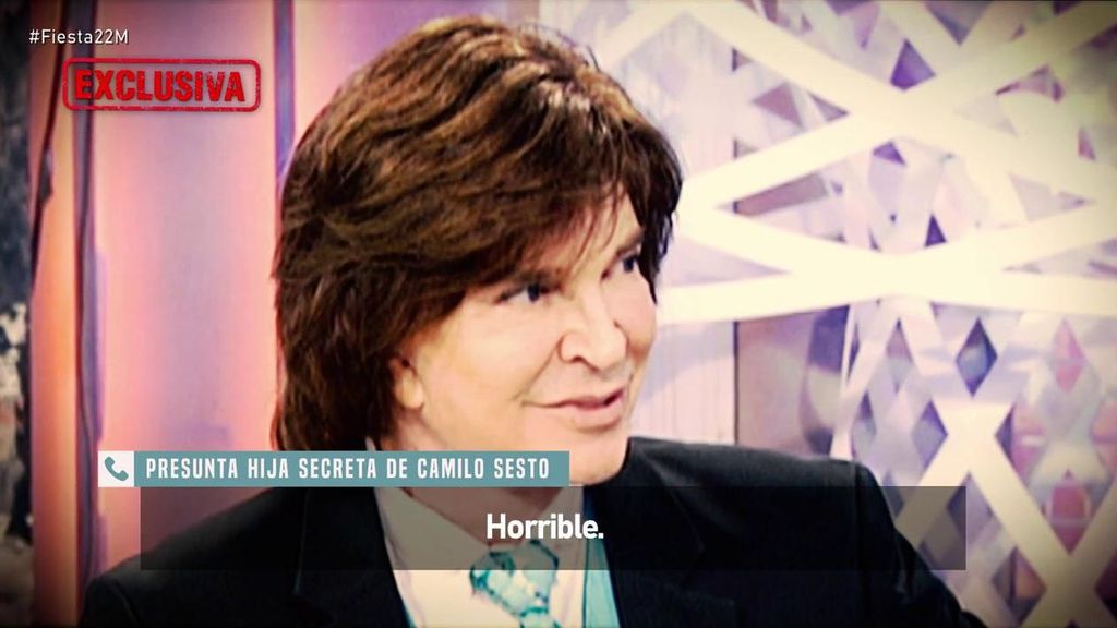 Exclusiva | Habla la presunta hija secreta de Camilo Sesto: "Ya conozco a Camilín, nos haremos las pruebas si él quiere" Fiesta 2025 Top Vídeos 546