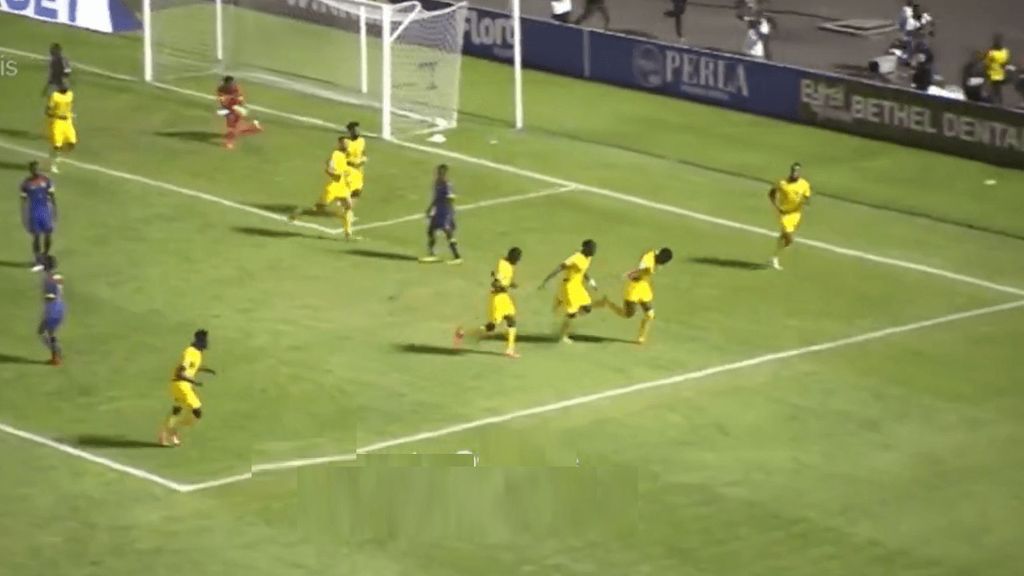 inaki williams celebra su gol con ghana