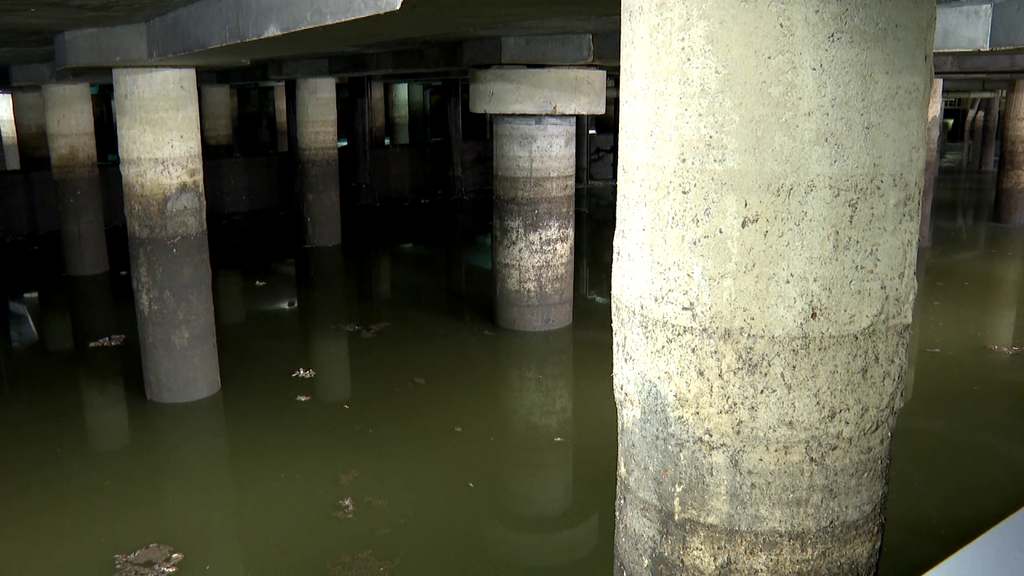 Los tanques de tormenta impiden las inundaciones