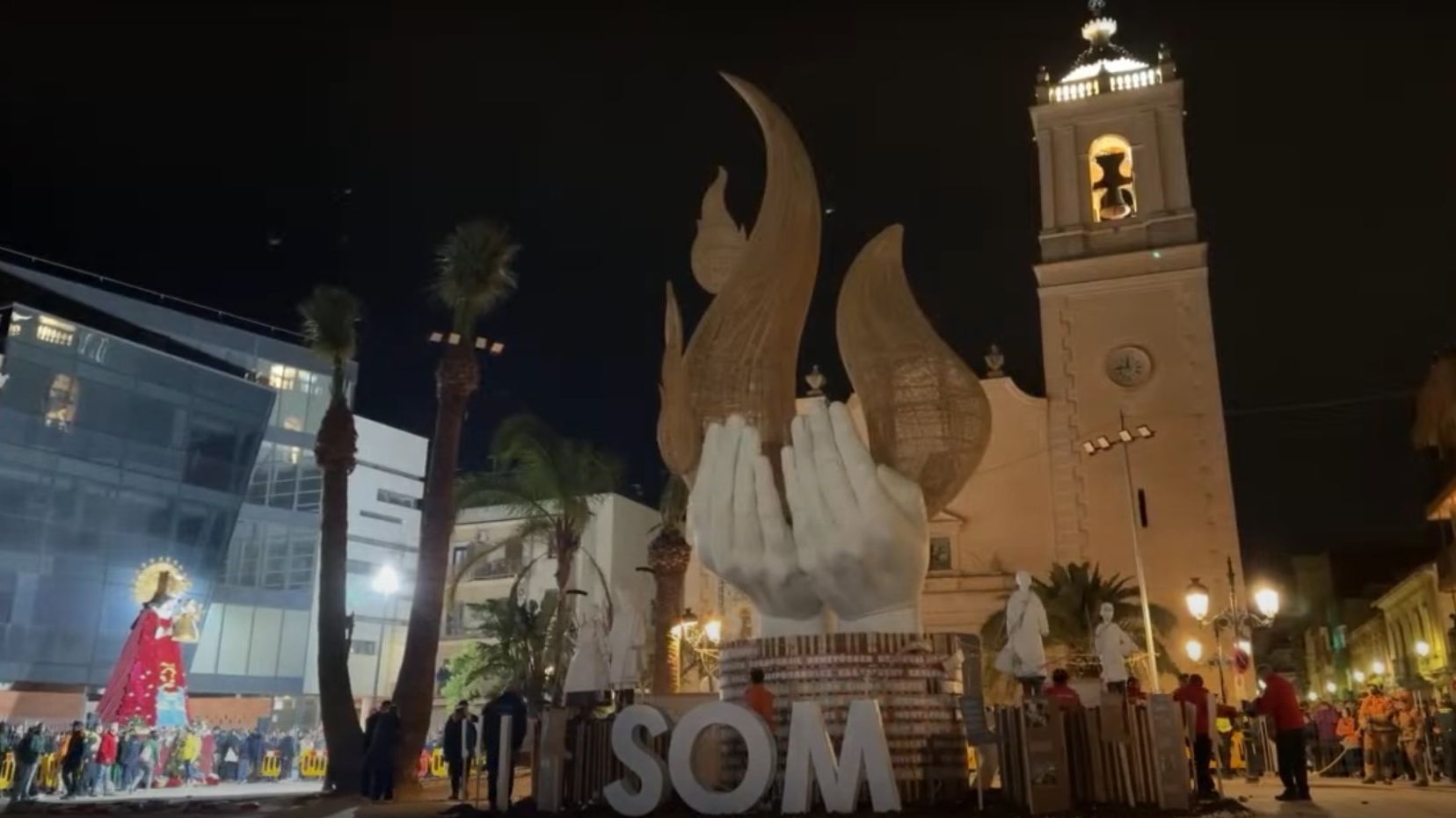 Falla SOM en Paiporta, aún sin quemar
