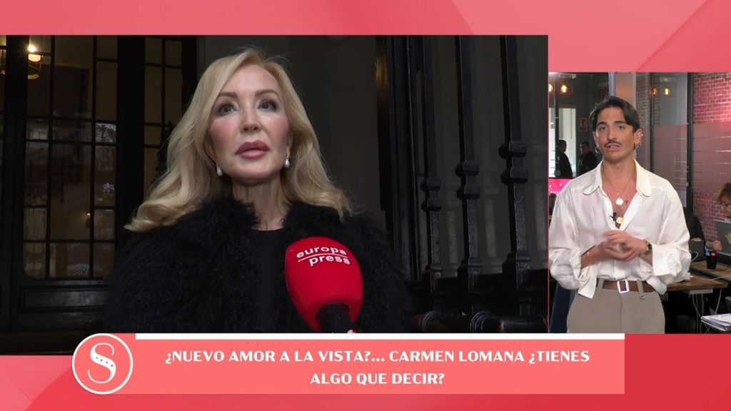 Carmen Lomana vuelve a estar enamorada: así es el novio de la socialité Socialité 2025 Programa 882