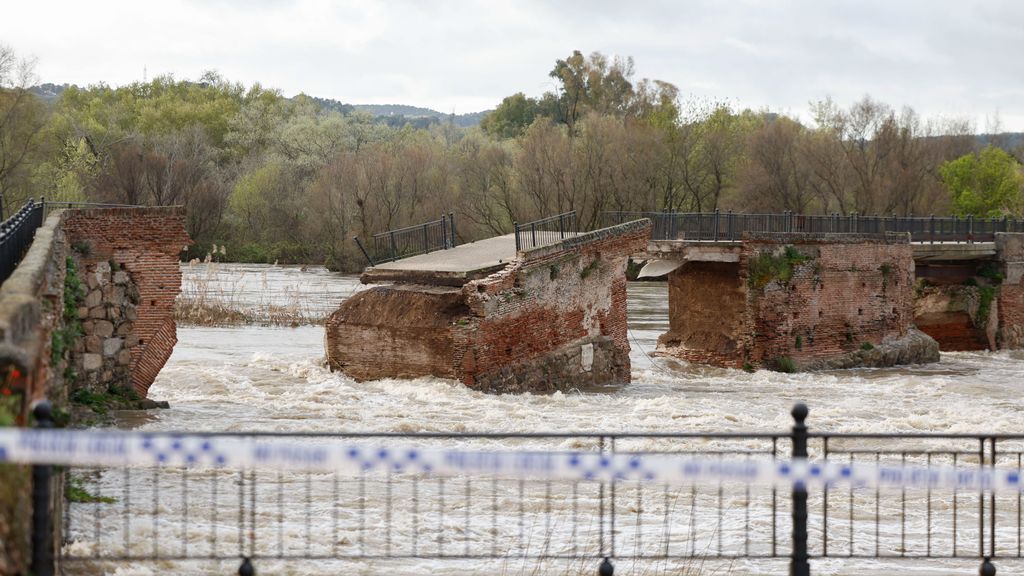 Cultura activa el plan de emergencias de patrimonio para reconstruir el puente de Talavera de la Reina