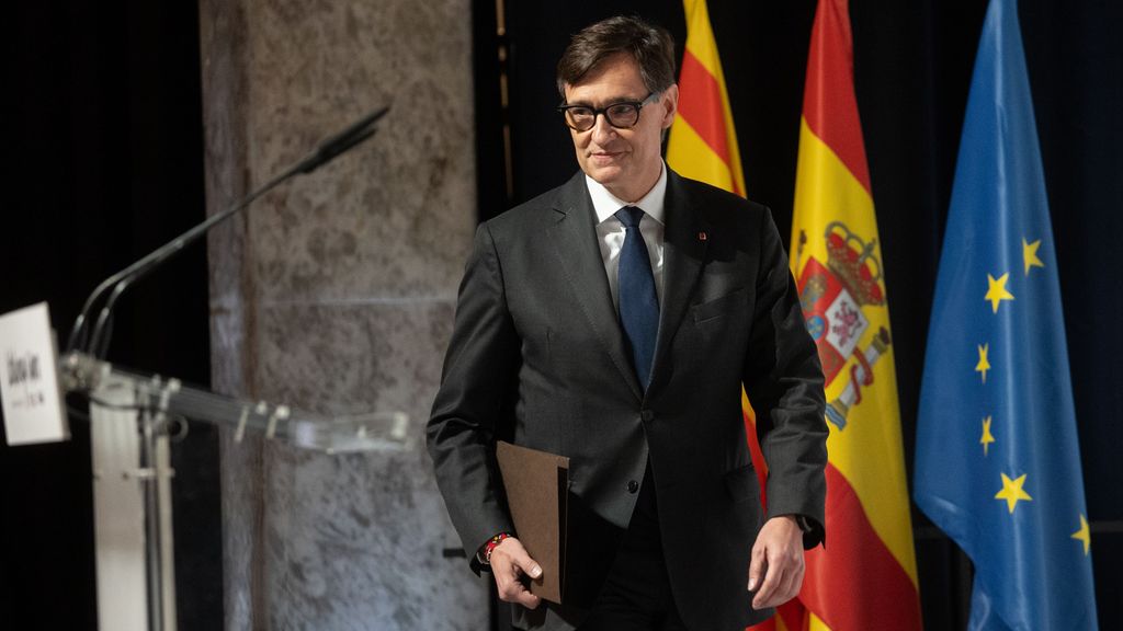 El presidente de la Generalitat de Cataluña, Salvador Illa