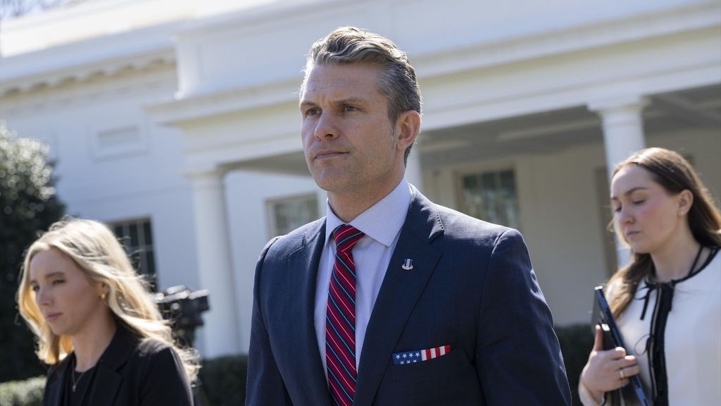 El secretario de Defensa de Estados Unidos, Pete Hegseth