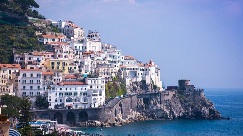 La costa amalfitana es uno de los destinos que ofrece